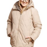 Lucie | Teplá, lehká a voděodolná zimní bunda Plus Size