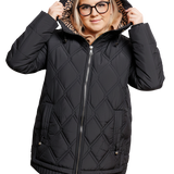Lucie | Teplá, lehká a voděodolná zimní bunda Plus Size