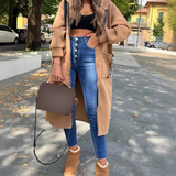 Kristýna | Dlouhá a elegantní mikina s kapucí