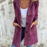 Eva — Elegantní dlouhý kabát na každý den