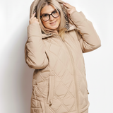 Lucie | Teplá, lehká a voděodolná zimní bunda Plus Size