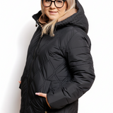 Lucie | Teplá, lehká a voděodolná zimní bunda Plus Size
