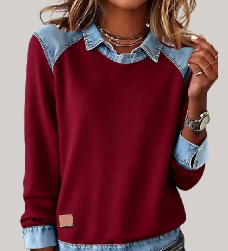 Tereza - Moderní chic pletený top