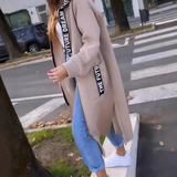 Kristýna | Dlouhá a elegantní mikina s kapucí