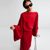 Marta – Lehké lněné kimono šaty