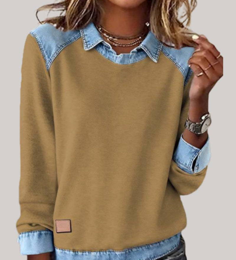 Tereza - Moderní chic pletený top