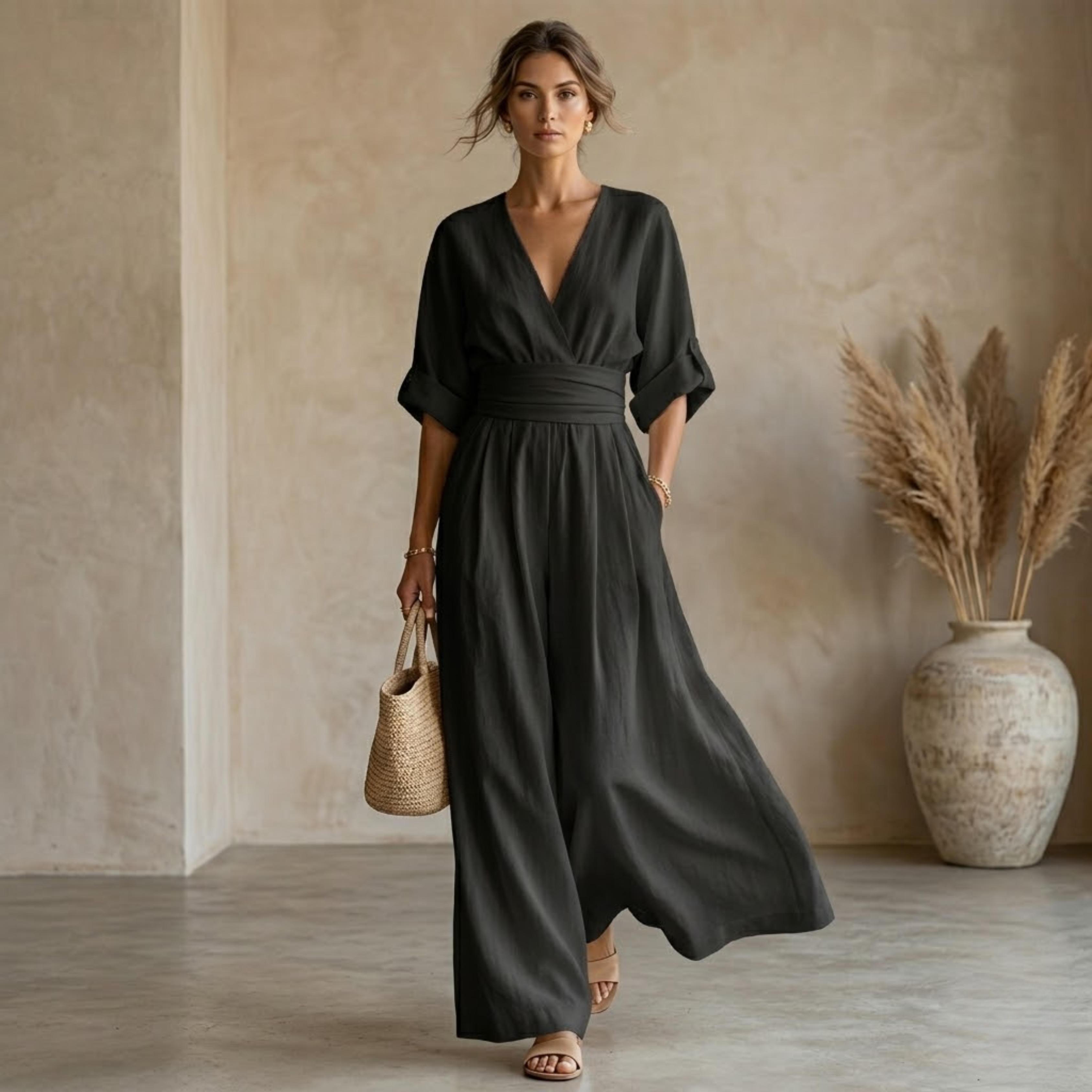 Lara | Módní dámský overal elegantní