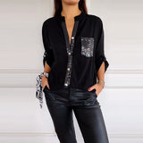 Natálie - Elegantní top s jasnými detaily