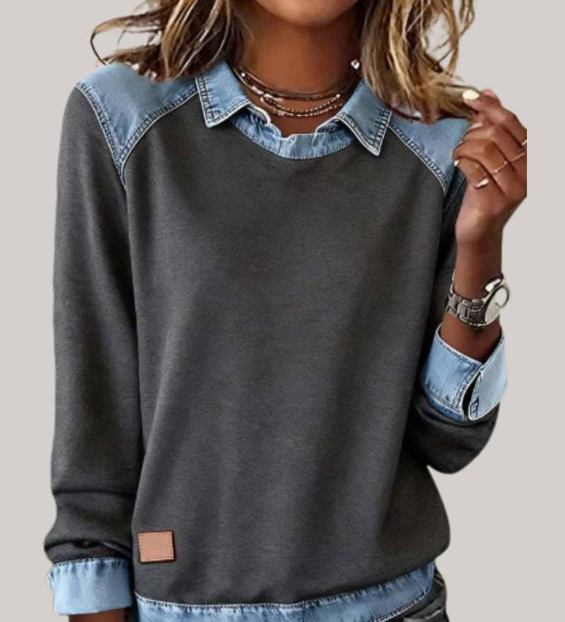 Tereza - Moderní chic pletený top