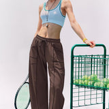 Božena - Široké letní kalhoty barrel střihu