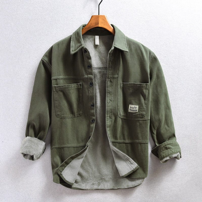 Rostislav - Outdoorová košile z měkkého Sherpa fleece