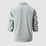 Julius - Trendy dlouhý rukáv polo pro muže