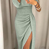 Natália - Elegantní šaty s odhalenými rameny