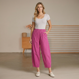 Izabela - Lehké bavlněné kalhoty na léto
