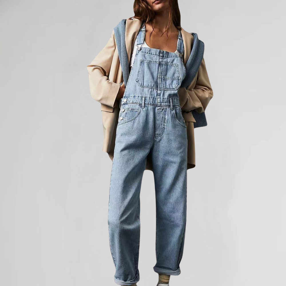Maya | Trendy městský overal pro ženy z denimu