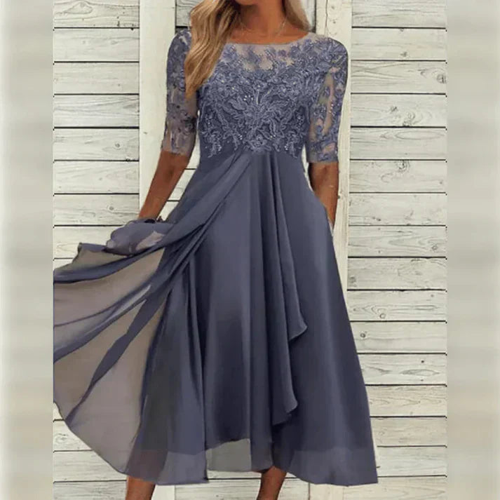 Rita – Elegantní letní šaty s volným střihem