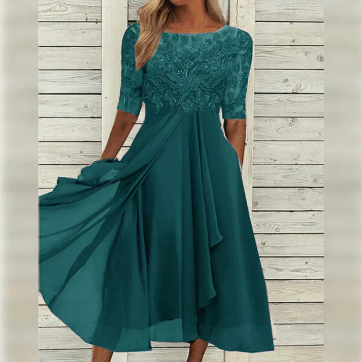 Rita – Elegantní letní šaty s volným střihem