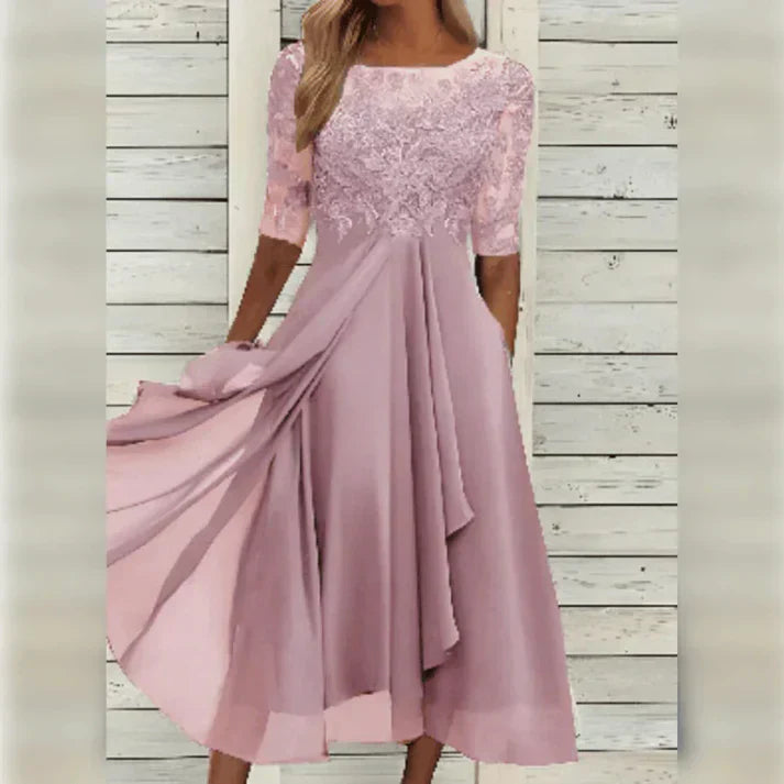 Rita – Elegantní letní šaty s volným střihem