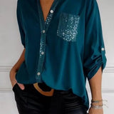 Natálie - Elegantní top s jasnými detaily