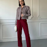 Dominika - Všestranné klasické slim-fit kalhoty