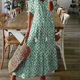Jana — Elegantní maxi květinové sametové šaty