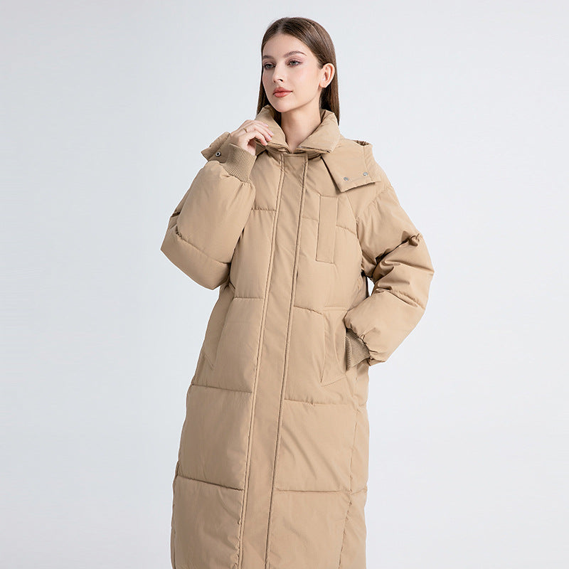 Klára — Elegantní zimní dlouhý prošívaný kabát