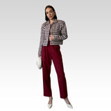 Dominika - Všestranné klasické slim-fit kalhoty