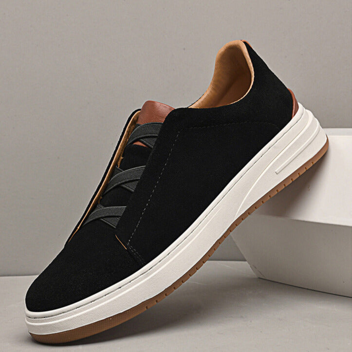 Marek - Kožené sneakers pro muže na každodenní nošení