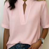 Michaela - Elegantní blůza s rafinovaným límcem
