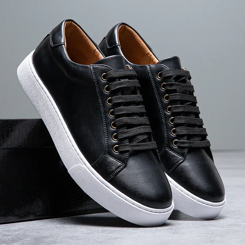 Šimon - Vysoce kvalitní pánské kožené sneakers