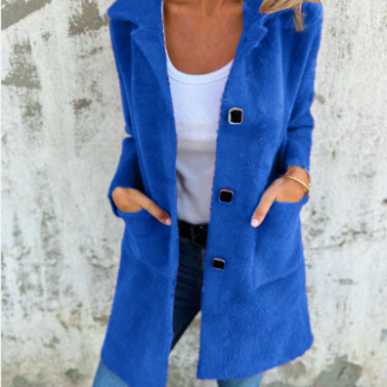 Eva — Elegantní dlouhý kabát na každý den