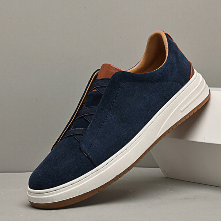 Marek - Kožené sneakers pro muže na každodenní nošení