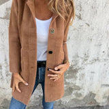 Eva — Elegantní dlouhý kabát na každý den