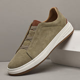 Marek - Kožené sneakers pro muže na každodenní nošení