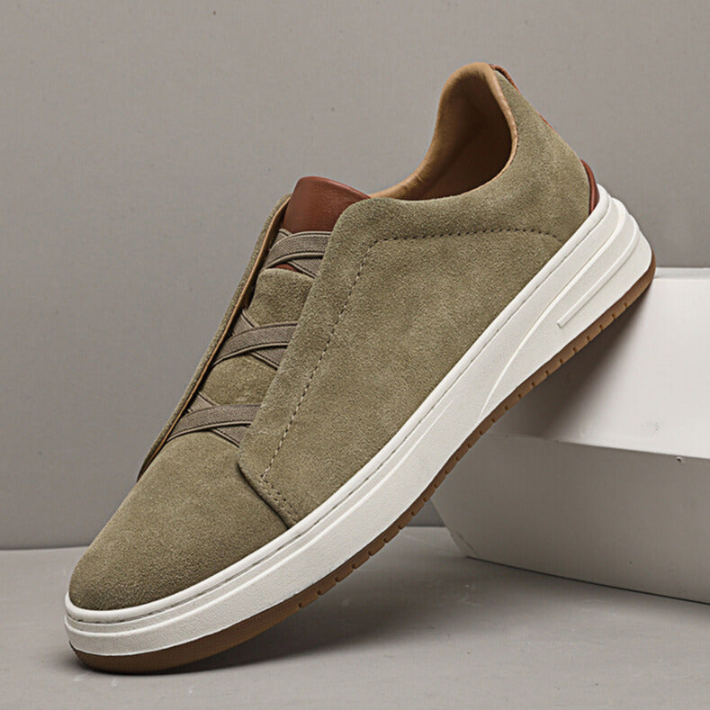 Marek - Kožené sneakers pro muže na každodenní nošení
