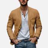 Lorenzo – Elegantní letní lněný blazer