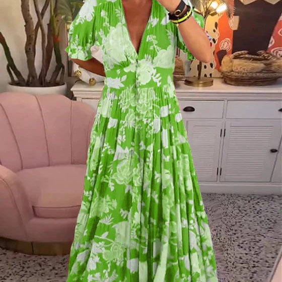 Sicílie — Letní šaty v lehkém a elegantním stylu