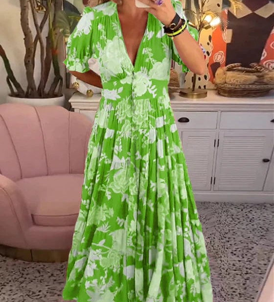 Sicílie — Letní šaty v lehkém a elegantním stylu