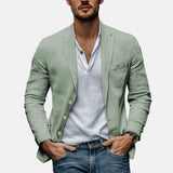 Lorenzo – Elegantní letní lněný blazer