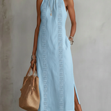 Luminița – Ornamentální Halter Šaty