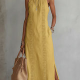 Luminița – Ornamentální Halter Šaty