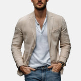 Lorenzo – Elegantní letní lněný blazer