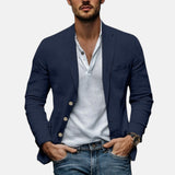Lorenzo – Elegantní letní lněný blazer